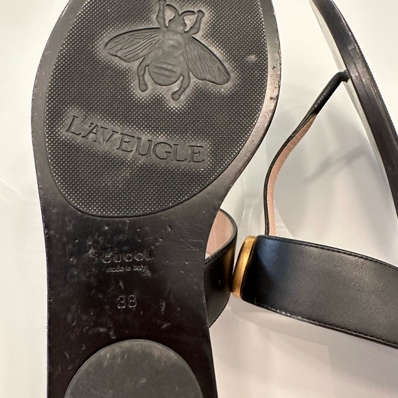 Like new  authentic Gucci sandals. - Picture 6 of 8